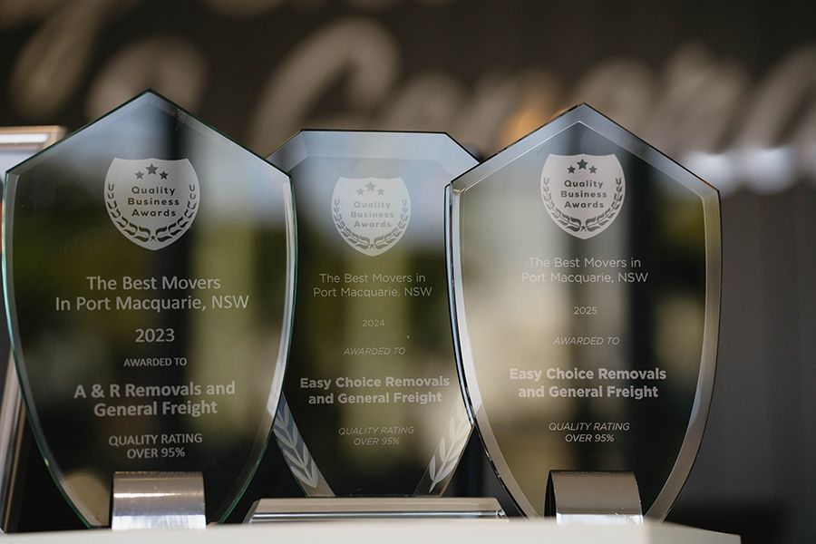 Easy Choice Removals Quality Business Awards: Best Movers in Port Macquarie 2024 and 2025